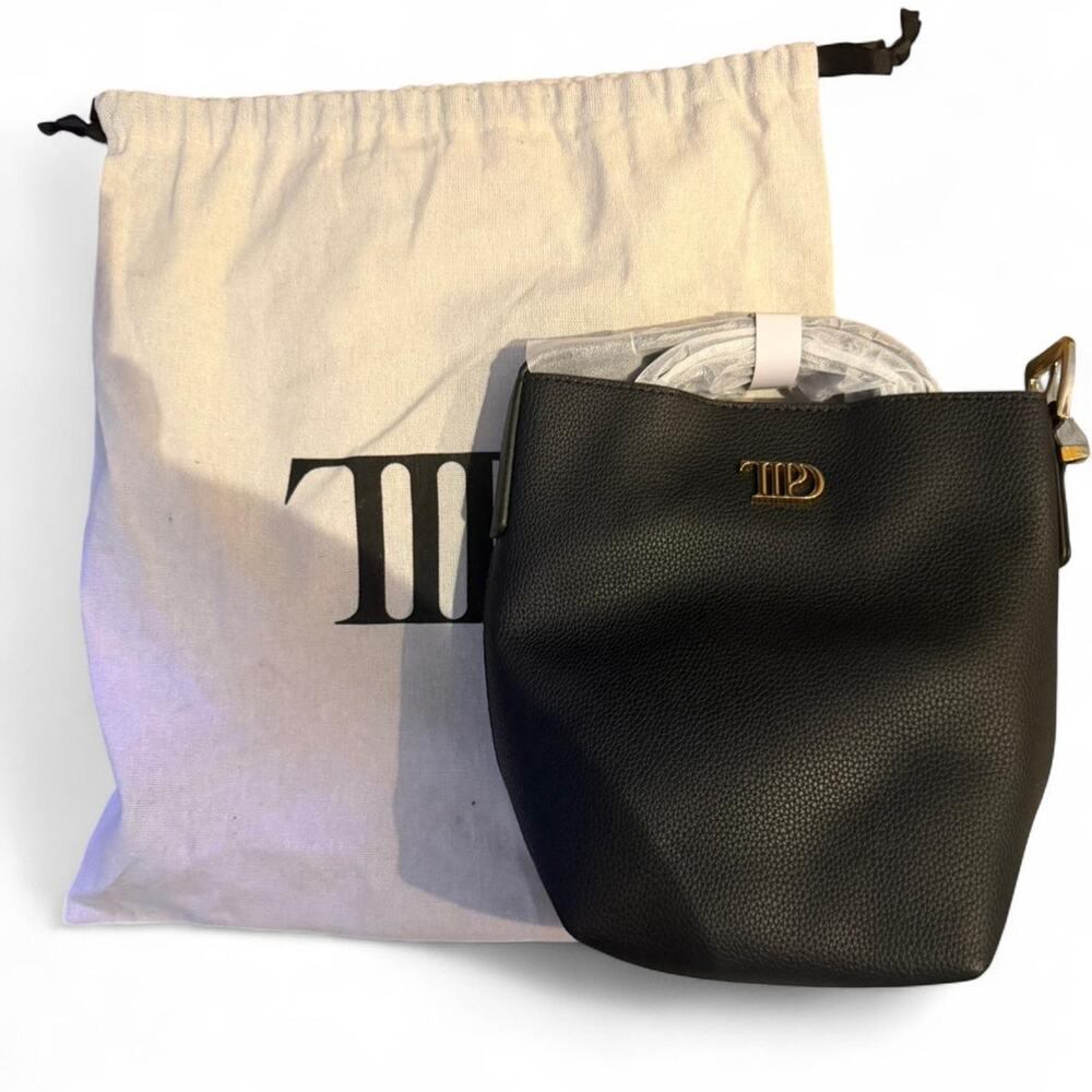Taylor Swift The Tortured Poets Department Black Bucket Bag - TTPD - NWT